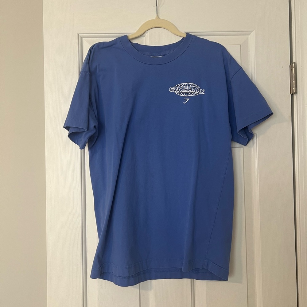 Gymshark Blue Short Sleeve Tee